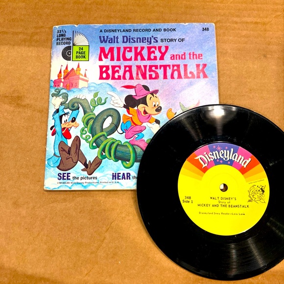 disneyland Toys Vintage Walt Disneys Story Of Mickey And The